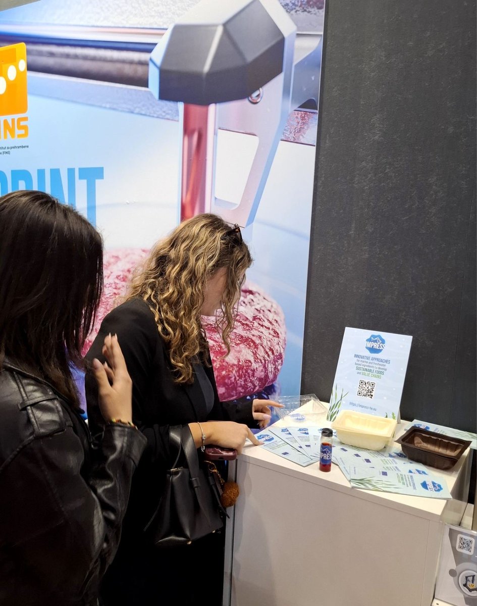 Institute of Food Technology in Novi Sad-FINS (@finsinstitutens) on Twitter photo At the 67th International Fair of Technics in Belgrade, the <a href="/IMPRESS_EU/">IMPRESS EU</a> project showcased how innovation can be both sustainable and practical. 🌿
👉 We presented biodegradable packaging made from polylactic acid, enriched with bio-additives extracted from algae. 🌊 At the 67th International Fair of Technics in Belgrade, the <a href="/IMPRESS_EU/">IMPRESS EU</a> project showcased how innovation can be both sustainable and practical. 🌿
👉 We presented biodegradable packaging made from polylactic acid, enriched with bio-additives extracted from algae. 🌊