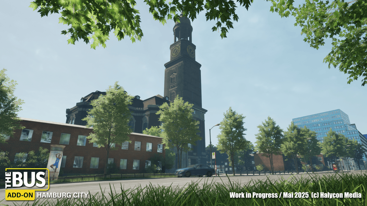 TMLStudios's tweet photo. The anticipation for our #SimDevLive stream this Friday at 3 PM is growing! The Hamburg DLC for TheBus is going to blow you away. We've got brand-new screenshots – see for yourself!

Tune in Friday!➡️ https://t.co/Y7njTfkUbA https://t.co/p6A0IDoJGx