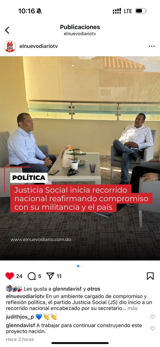 pedroescuela's tweet photo. San Cristóbal fue la primera parada del recorrido nacional de Justicia Social.
¡Un encuentro lleno de propuestas, inquietudes y energía transformadora!
#JusticiaSocial https://t.co/gNcItc1pm2