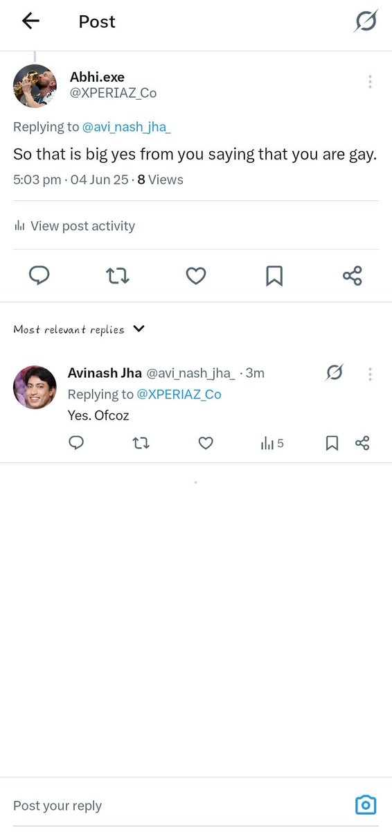 Guys, this guy is a gay.<a href="/avi_nash_jha_/">Avinash Jha</a> 
He also confirmed that. Is LGBTQ community abusing and calling a straight man with a name of a vegetable. 

So this gay man body shame people who are not fit.