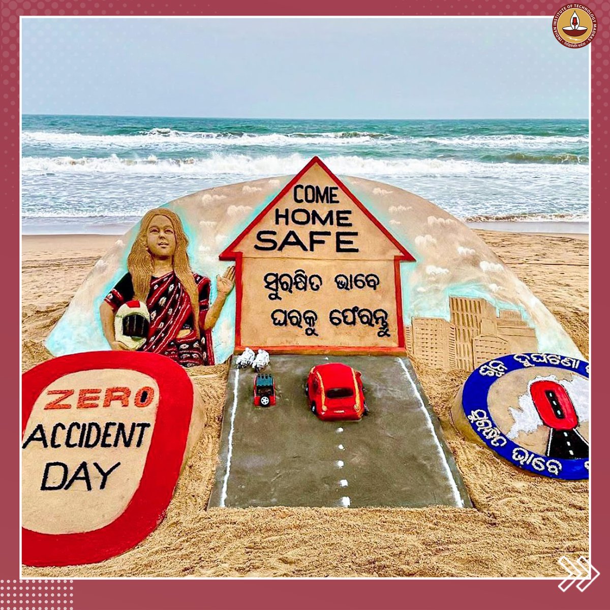 IIT Madras (@iitmadras) on Twitter photo <a href="/iitmadras/">IIT Madras</a>, through its RBG Labs, has launched the ‘Zero Accident Day (ZAD)’ campaign — a 23-day road safety initiative in collaboration with the Commerce and Transport Department of the Government of Odisha. The campaign was officially inaugurated by the Hon’ble Chief Minister <a href="/iitmadras/">IIT Madras</a>, through its RBG Labs, has launched the ‘Zero Accident Day (ZAD)’ campaign — a 23-day road safety initiative in collaboration with the Commerce and Transport Department of the Government of Odisha. The campaign was officially inaugurated by the Hon’ble Chief Minister