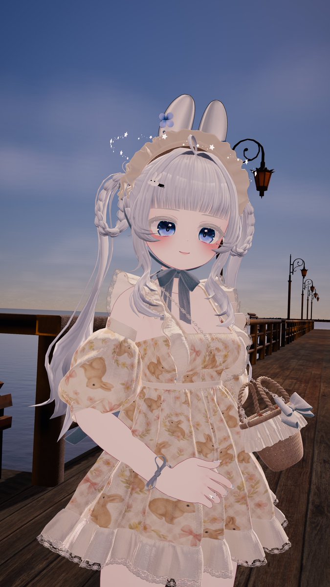Amily0828's tweet image. Bunny🐰

#VRChat
#Chiffon3D 
#DanaStudio #shushu_boutique #PINKPUDDING_CLOTHES
