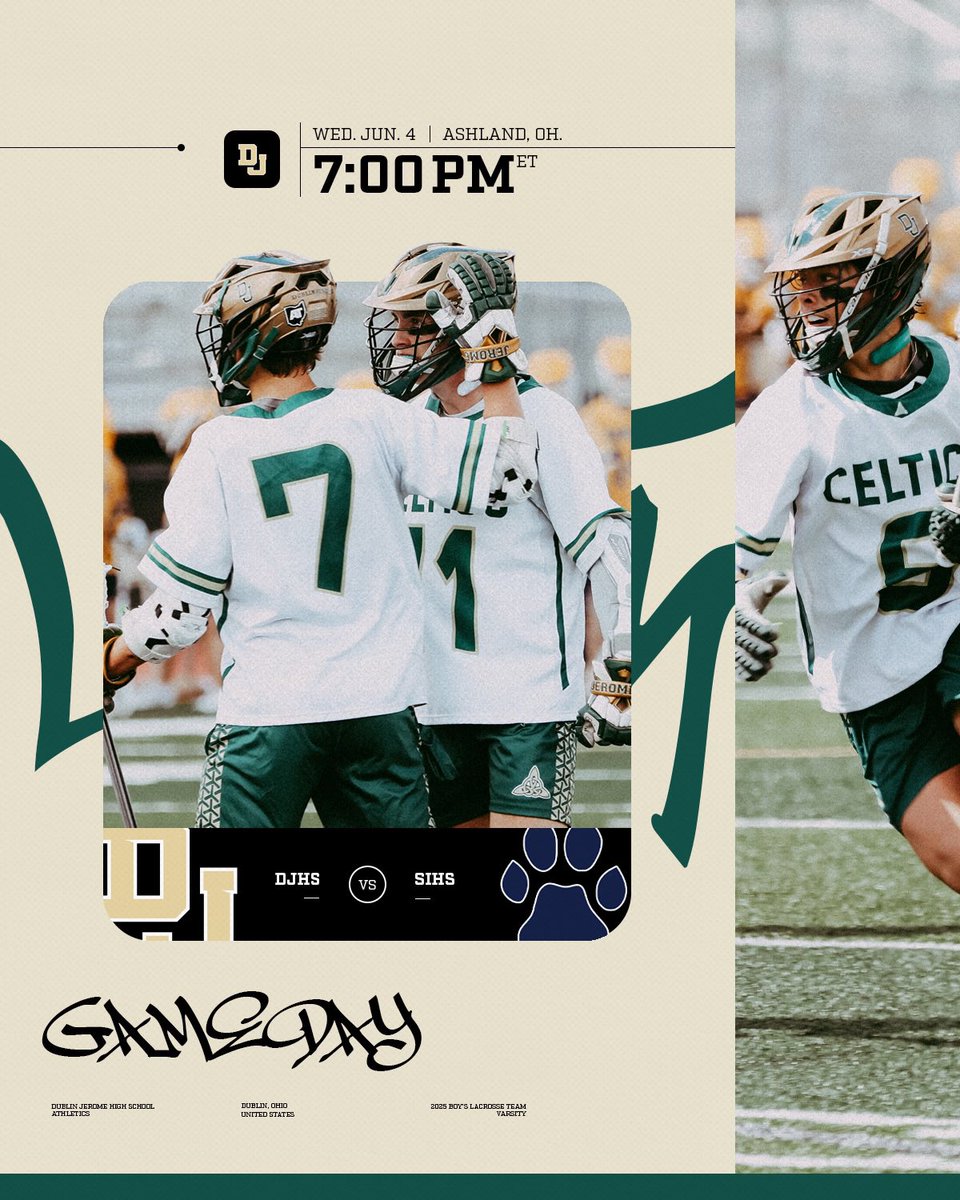 𝐎𝐇𝐒𝐀𝐀 𝐃𝐈𝐕𝐈𝐒𝐈𝐎𝐍 𝐈 𝐒𝐓𝐀𝐓𝐄 𝐒𝐄𝐌𝐈𝐅𝐈𝐍𝐀𝐋
🔰Dublin Jerome vs. St. Ignatius
🔰Ashland University
🔰Wednesday, June 4th @ 7:00 PM