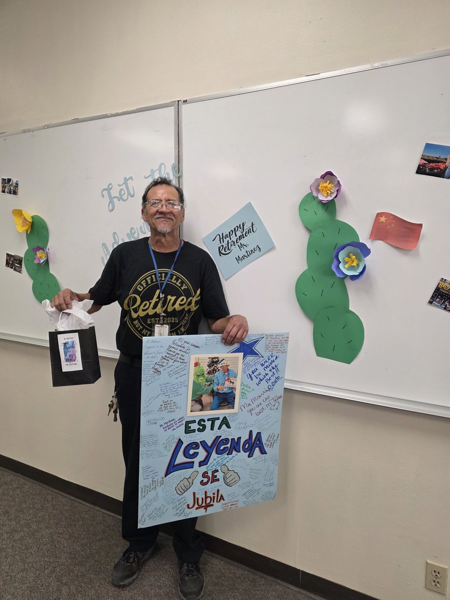 Wishing Mr. Martinez a happy retirement and Ms. Munoz all the best on her exciting new journey. Here's to fresh starts and well-earned finishes! Thank you for all you did at the Nest! #NewBeginnings #GEMSshineBright 💎😎