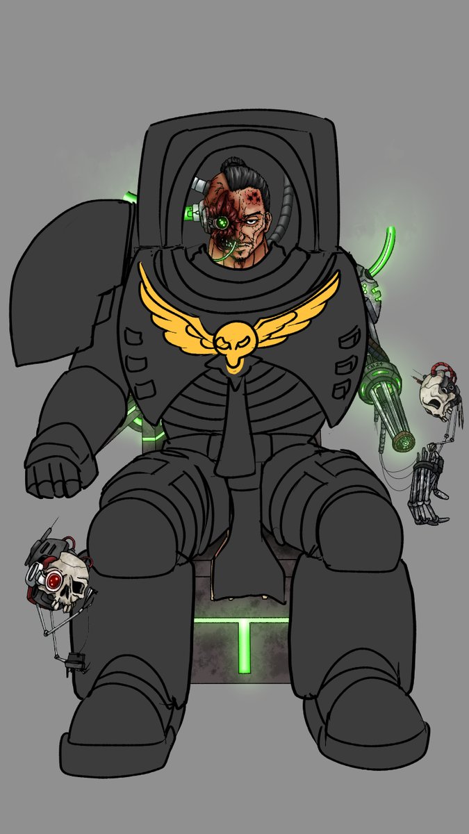 killmandragune's tweet photo. Warhammer Heresy Maverick marine out armor https://t.co/OT4VWoV56V