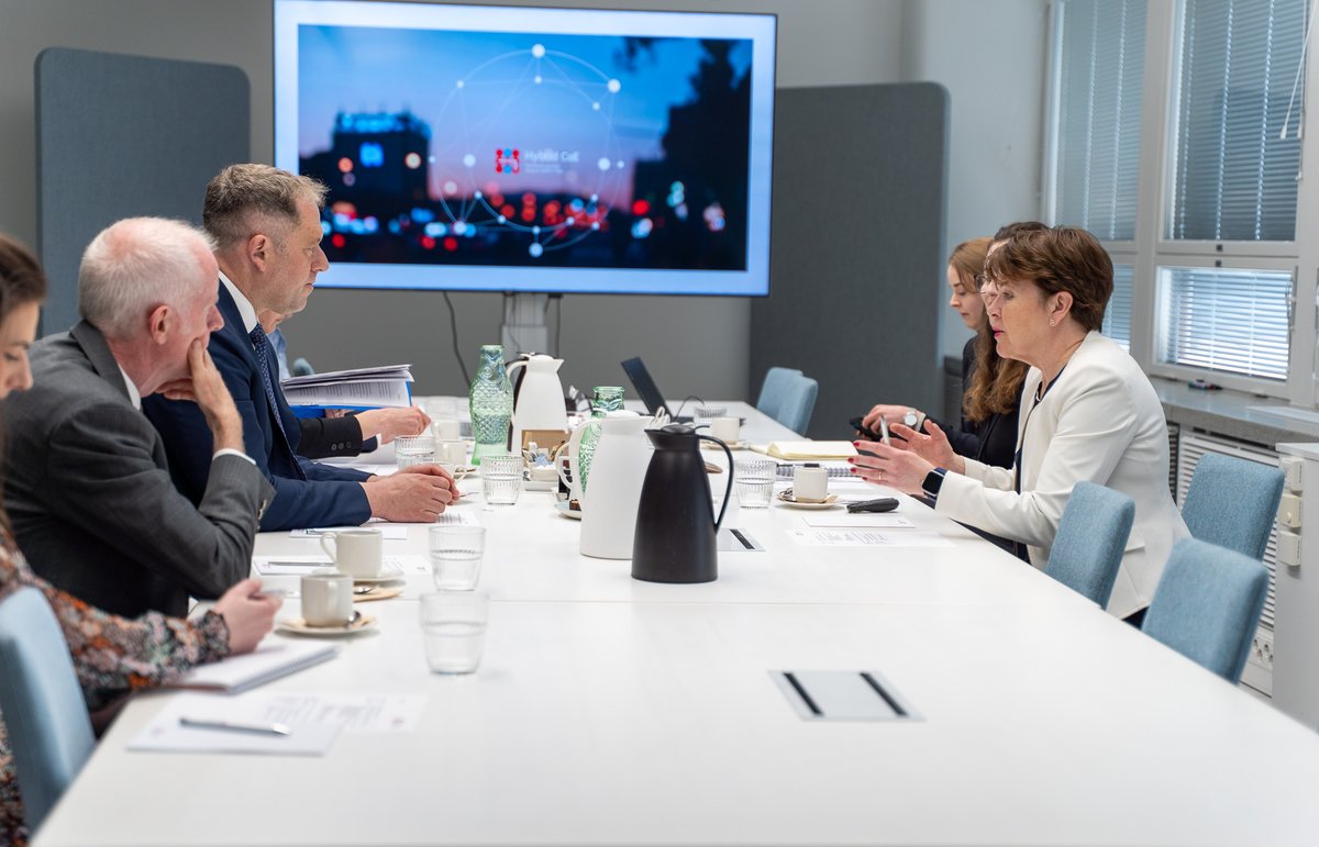 Hybrid CoE (@hybridcoe) on Twitter photo Today, Hybrid CoE hosted Irish Minister of State for European Affairs and Defence <a href="/ThomasByrneTD/">Thomas Byrne</a> 🇮🇪. Thank you for the insightful discussion on countering disinformation and preventing election interference! Today, Hybrid CoE hosted Irish Minister of State for European Affairs and Defence <a href="/ThomasByrneTD/">Thomas Byrne</a> 🇮🇪. Thank you for the insightful discussion on countering disinformation and preventing election interference!