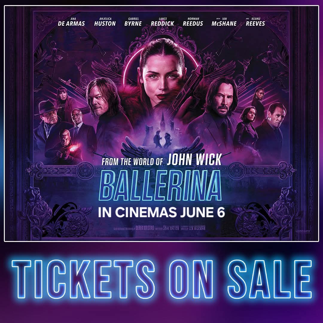 Century Cinemax Uganda (@cinemaxug) on Twitter photo Ballerina: From the world of John Wick is in <a href="/CinemaxUg/">Century Cinemax Uganda</a> this Friday, June 6th
🎟 Tickets on sale now: 👉 centurycinemax.co.ug
#BallerinaMovie #Ballerina #FromTheWorldOfJohnWick #JohnWick #BabaYaga #ComingSoon #ThisFriday #NewMovie #ActionMovie #ThrillerMovie Ballerina: From the world of John Wick is in <a href="/CinemaxUg/">Century Cinemax Uganda</a> this Friday, June 6th
🎟 Tickets on sale now: 👉 centurycinemax.co.ug
#BallerinaMovie #Ballerina #FromTheWorldOfJohnWick #JohnWick #BabaYaga #ComingSoon #ThisFriday #NewMovie #ActionMovie #ThrillerMovie