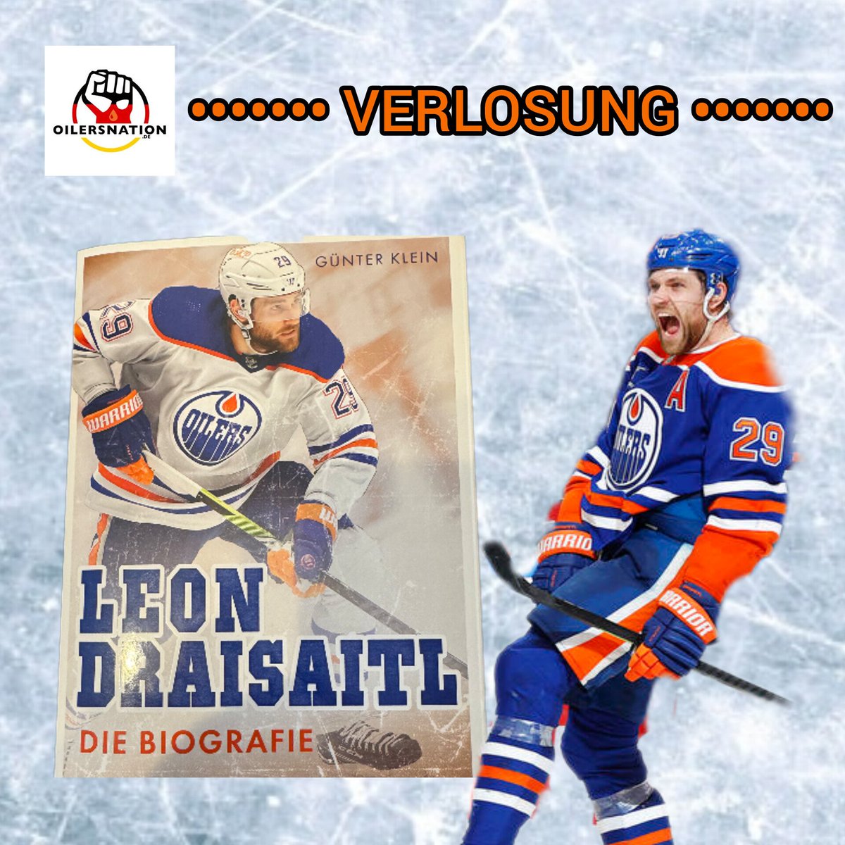 Oilersnation.de 🇩🇪 (@oilersnation_de) on Twitter photo +++++ VERLOSUNG ++++++
Wir dürfen ein Exemplar des Buches "Leon Draisaitl - Die Biografie" verlosen
Alles was ihr dafür tun müsst:
🔹 Ihr müsst uns folgen <a href="/Oilersnation_de/">Oilersnation.de 🇩🇪</a>
🔶 Kommentiert euren Lieblingsmoment oder einer persönlichen Anekdote von/mit Leon Draisaitl. +++++ VERLOSUNG ++++++
Wir dürfen ein Exemplar des Buches "Leon Draisaitl - Die Biografie" verlosen
Alles was ihr dafür tun müsst:
🔹 Ihr müsst uns folgen <a href="/Oilersnation_de/">Oilersnation.de 🇩🇪</a>
🔶 Kommentiert euren Lieblingsmoment oder einer persönlichen Anekdote von/mit Leon Draisaitl.