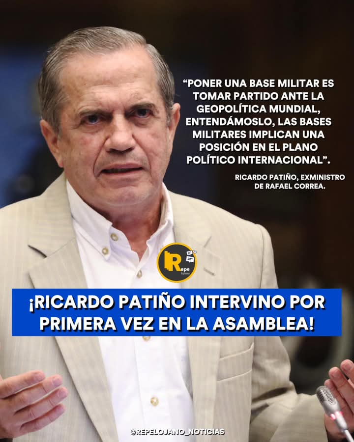 Luis Cubillos (@luiscubillosgye) on Twitter photo Por si acaso.
Preguntó ❓
¿Saben, tienen claro, lo que han votado, los 82 Asambleistas <a href="/AsambleaEcuador/">Asamblea Nacional</a> que votaron A FAVOR, lo que han votado ayer, martes 03.06.2025?
Ahora, China, Rusia, India, Corea del Sur y del Norte, Francia, Reino Unido y también EEUU pueden instalar una Por si acaso.
Preguntó ❓
¿Saben, tienen claro, lo que han votado, los 82 Asambleistas <a href="/AsambleaEcuador/">Asamblea Nacional</a> que votaron A FAVOR, lo que han votado ayer, martes 03.06.2025?
Ahora, China, Rusia, India, Corea del Sur y del Norte, Francia, Reino Unido y también EEUU pueden instalar una