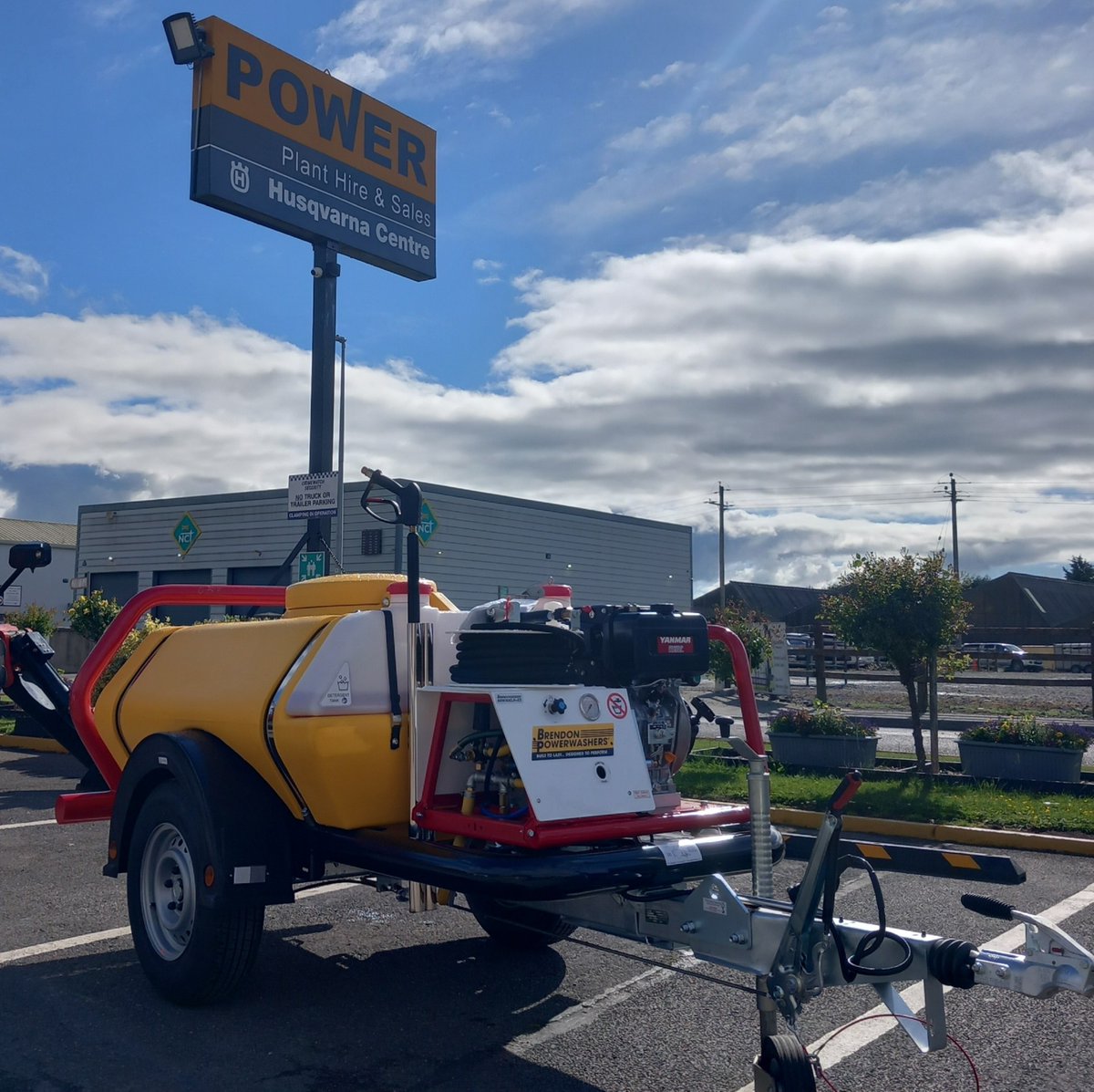 <a href="/PowerPlantHire/">Power Plant Hire</a> offer Hire, Sales and Parts for Brendon Powerwashers, These high quality washers are built to last and designed to perform.