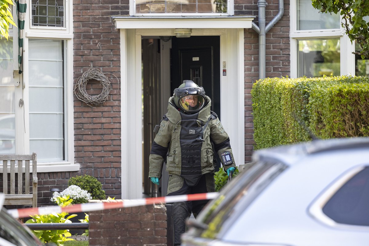 Inval en munitieontruiming in Haarlem