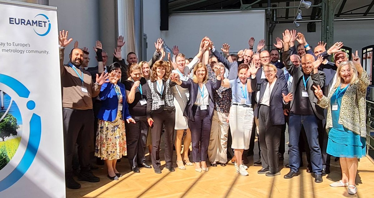 EURAMET's General Assembly is underway!

Monday saw the Partnership Committee Meeting, followed by the first session for delegates across Mon/Tue

Meetings &amp; workshops continue all week on topics like strategic development &amp; digital transformation, with &gt;120 participants expected