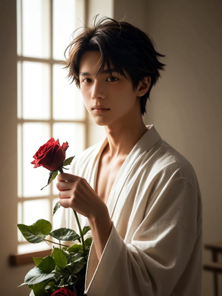 KaruUtata's tweet photo. rose #Aiart https://t.co/OidhHKsYem
