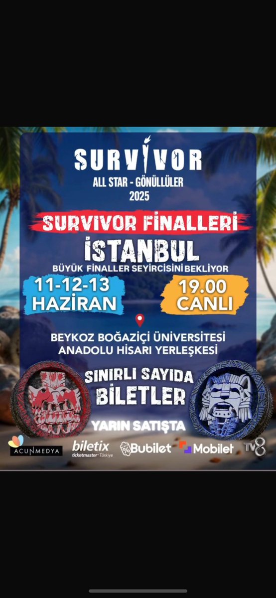 tükenmeden herkes biletini alsın ..