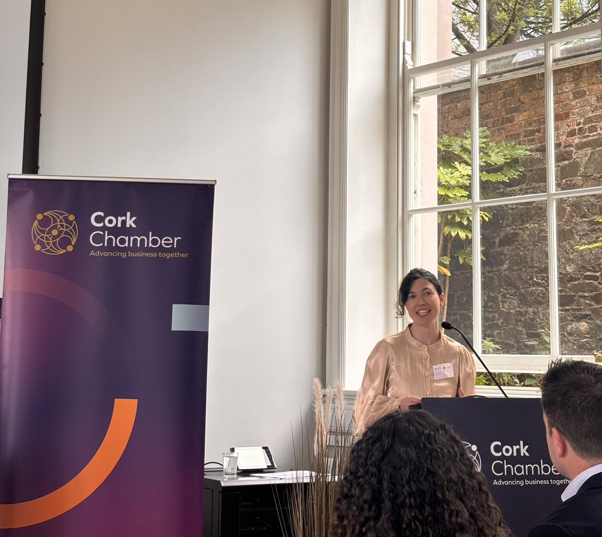 Great to hear from our three soapboxes this morning pitching their unique businesses #CCSCP

▶️Sofia Kalfa, Fzin 
▶️Stephen Murphy, REC Ireland
▶️Ailis Crowley, FASH Forward