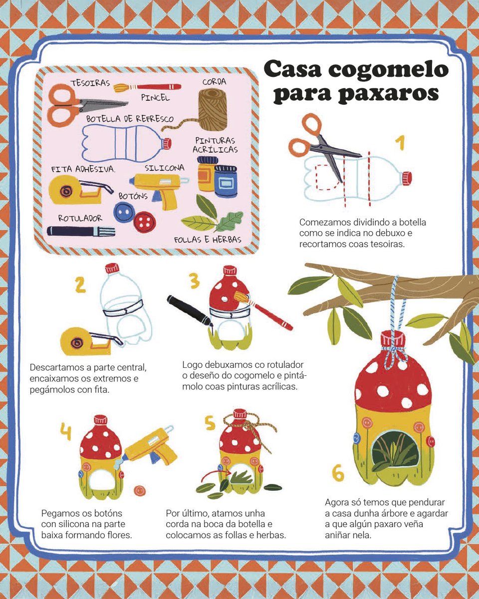 Cumio Editora (@cumioeditora) on Twitter photo 🐦Hai paxaros en todos os ecosistemas. 
👉Podes comprobalo cos teus propios ollos ou cos teus oídos se tes algo de paciencia e ganas de buscalos. 
🏠Ou tamén podes axudalos construindo casiñas para que poidan aniñar neles e así poder observalos durante todo o proceso... 🐦Hai paxaros en todos os ecosistemas. 
👉Podes comprobalo cos teus propios ollos ou cos teus oídos se tes algo de paciencia e ganas de buscalos. 
🏠Ou tamén podes axudalos construindo casiñas para que poidan aniñar neles e así poder observalos durante todo o proceso...