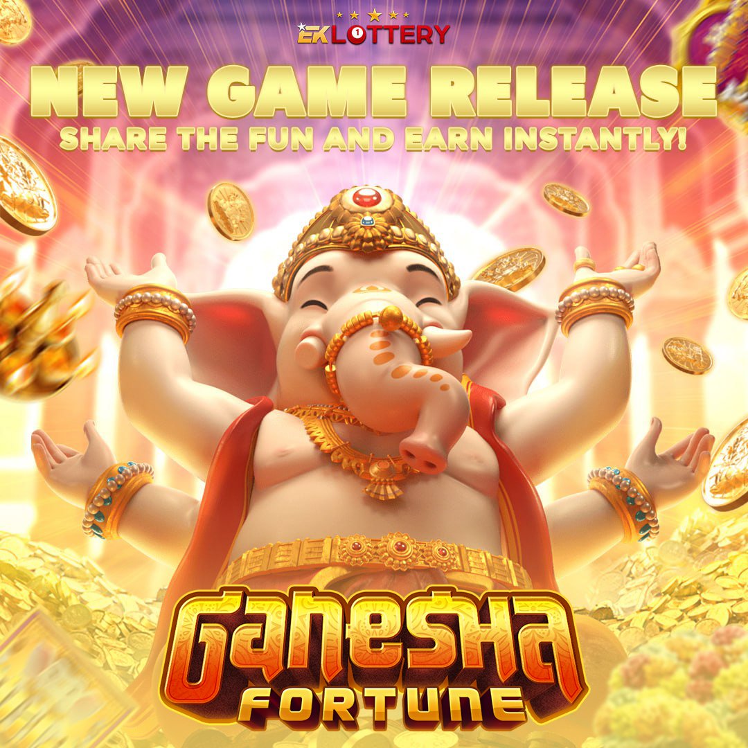 eklottery888's tweet image. 🎉 New Release: Ganesha Fortune! 🎰

Dive into this entertaining slot adventure inspired by
Lord Ganesha’s blessings—stunning visuals, fun bonus
rounds, and massive win potential await! 🐘✨

👉 Play now, spin the reels, and unlock big rewards!

#GaneshaFortune #NewGame #SlotFun…