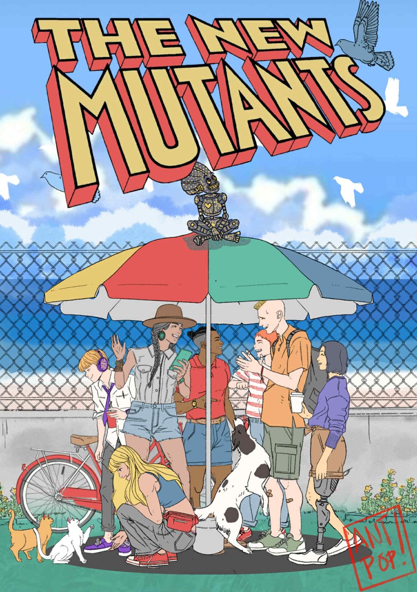 Just Another Summer, New Mutants fanart.

I'm always a sucker for slice of life stories involving superheroes.