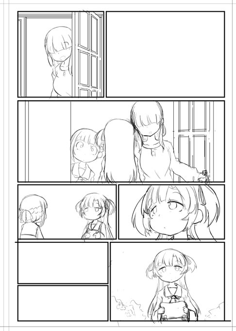 マンガも進めてた 今日の休日の使い方は完璧ねw
結構自分の理想通りの可愛さで描けてきた気がするので予定通り11月には新作発行できそう 