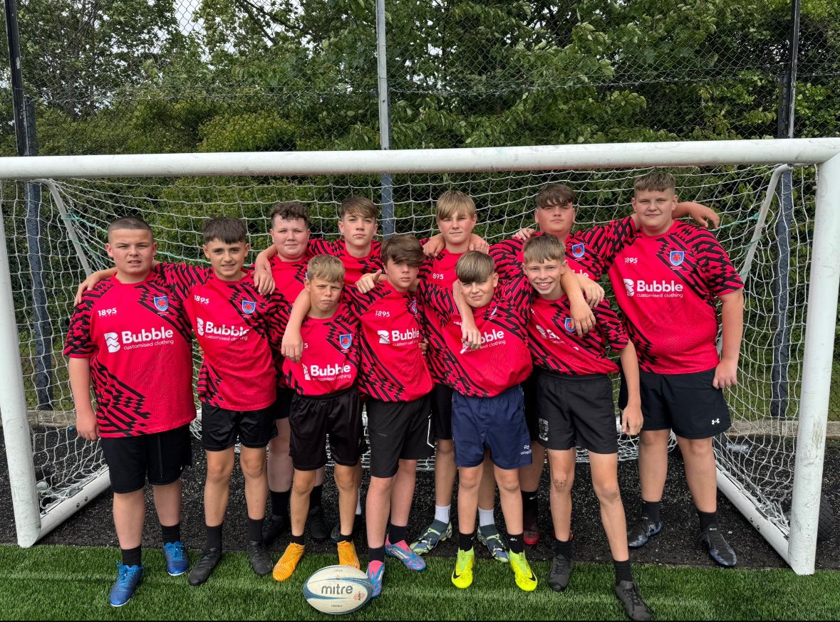 Well done to our Year 8 squad in the latest 9-a-side Warrington schools rugby tournament. 2/2 wins 🏉 🏉
