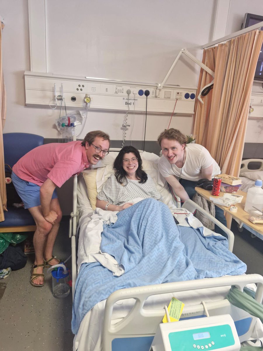 seekingwatson's tweet photo. A week ago I had one lung, now I’ve got two and I’m on my way home. In all, a good week. https://t.co/rCwCQF3CjK