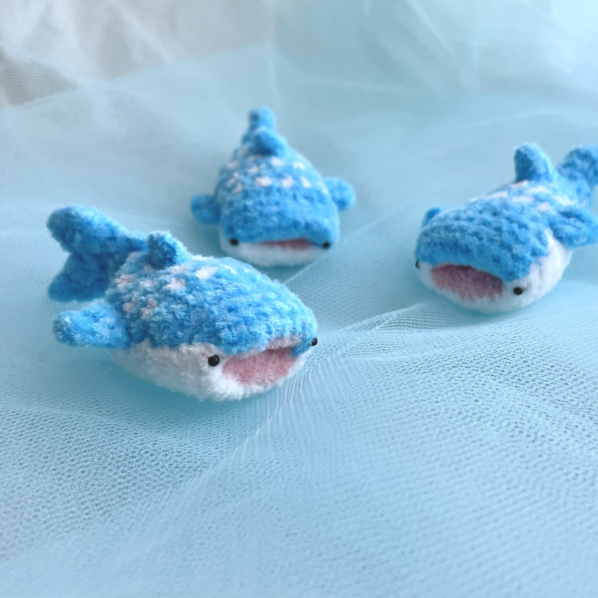 小さなジンベエザメさんあみぐるみ、minneにて販売開始です！

 #まいごのふれんず #minne_new
ご購入はこちらから
▽▽▽
minne.com/items/43161763