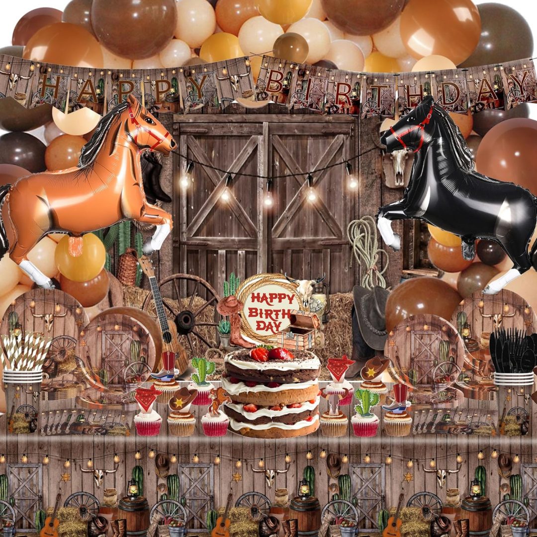partysupplybox's tweet image. This Complete Western Cowboy Birthday  "Party in a Box" Includes Decorations and Tableware for 10 Guests. purchase at partysupplyboxes.com
partysupplyboxes.com/p/party-suppli…
#cowboyparty #happybirthday #westerndecor #10guest #partyinabox #tableware #backdrop #balloons #banner #caketopper