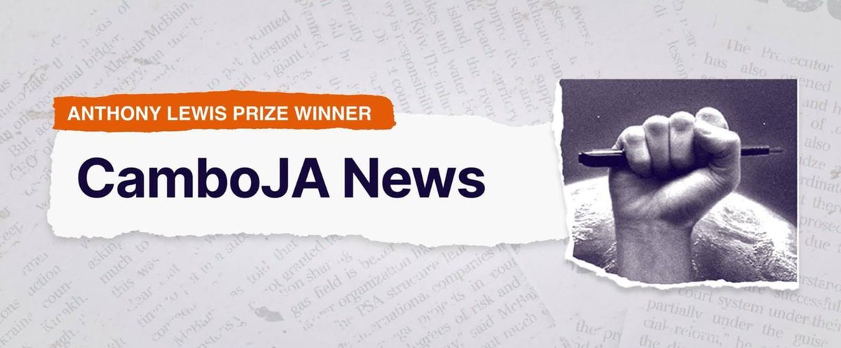 Norsk Folkehjelp er stolt over å jobbe med nyhetsmediet CamboJA News, som er tildelt Anthony Lewis Journalism Prize av World Justice Project for deres uavhengige og kritiske dekning av blant annet arbeidsrettigheter og organisert kriminalitet. Les mer her: bit.ly/3HkaF77