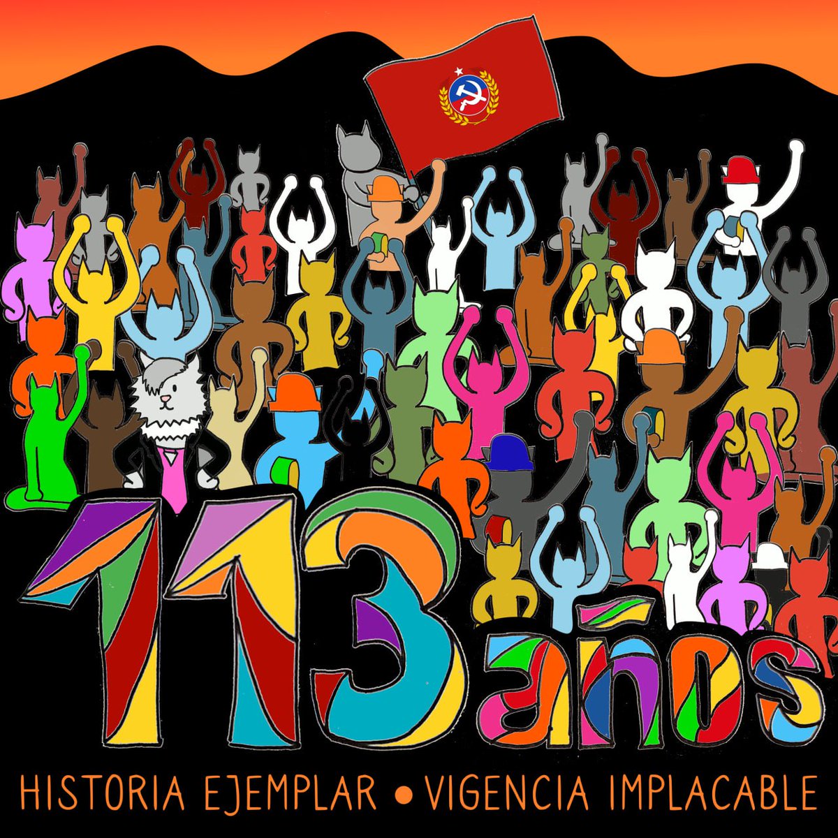113 años de historia ejemplar, horizonte político coherente, lealtad al pueblo, compromiso democrático intachable.

El mejor exponente de Partido: la reivindicación misma de la política como proyecto de vida.

Vigencia indudable e implacable y con un futuro más florido que nunca.