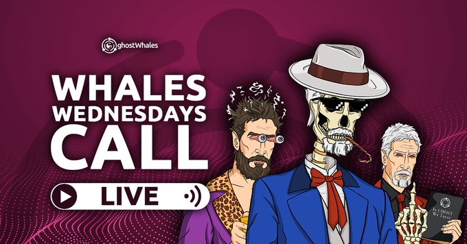 Whales Wednesdays is LIVE 🔴

GHOST Community members can have actual input over the future direction of the GHOST Project. Available ONLY to GHOST Whales 👻🐳

Become GHOST Whale 👇
🔗 https://ghostchain.io/whales-apply