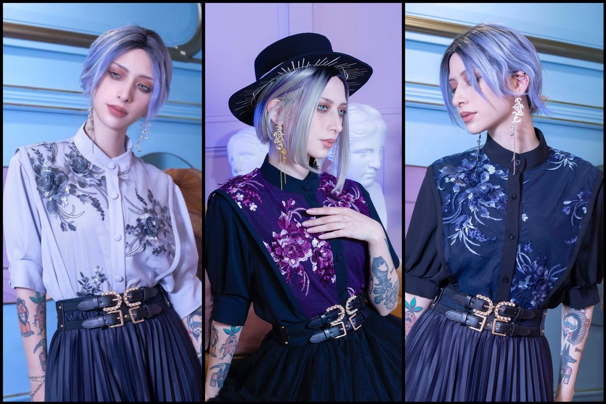 ▽ NEW ARRIVAL ▽

棺ブラウスの販売がスタートいたしました⚰️🥀

【 HITSUGI BLOUSE 】
GRAY ▶︎ cullt.shop/items/67d2e139…

NAVY ▶︎ cullt.shop/items/67d2e07b…

WINE ▶︎ cullt.shop/items/67d2e158…