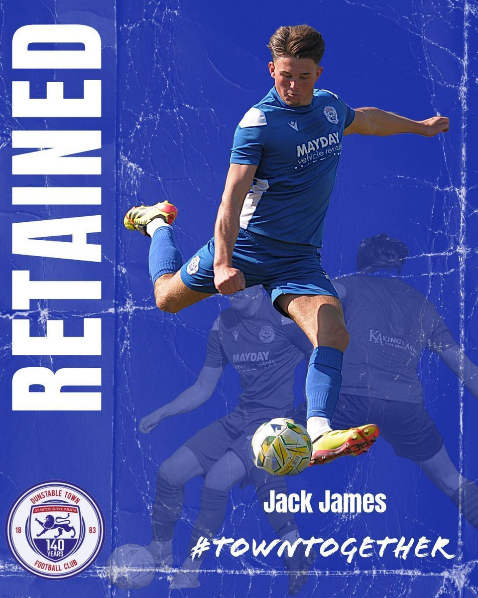 🤝 PLAYER NEWS | We are also happy to announce that Jack James has committed to signing forms for the coming season as well.

Jack was an influential player in the turn around in form of the team. A very consistent performer.

#towntogether #youareenough