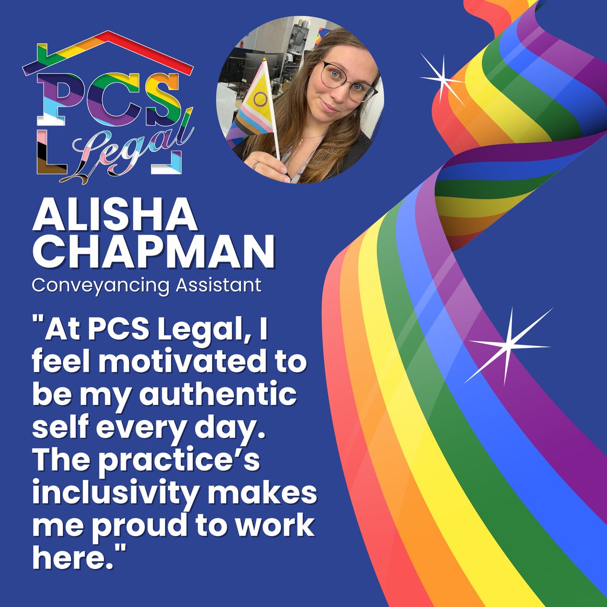 This Pride Month, we asked our LGBTQ+ colleagues why they’re proud to work at PCS Legal - here's what they had to say 🏳️‍🌈💙
#PCSLegal #Pride