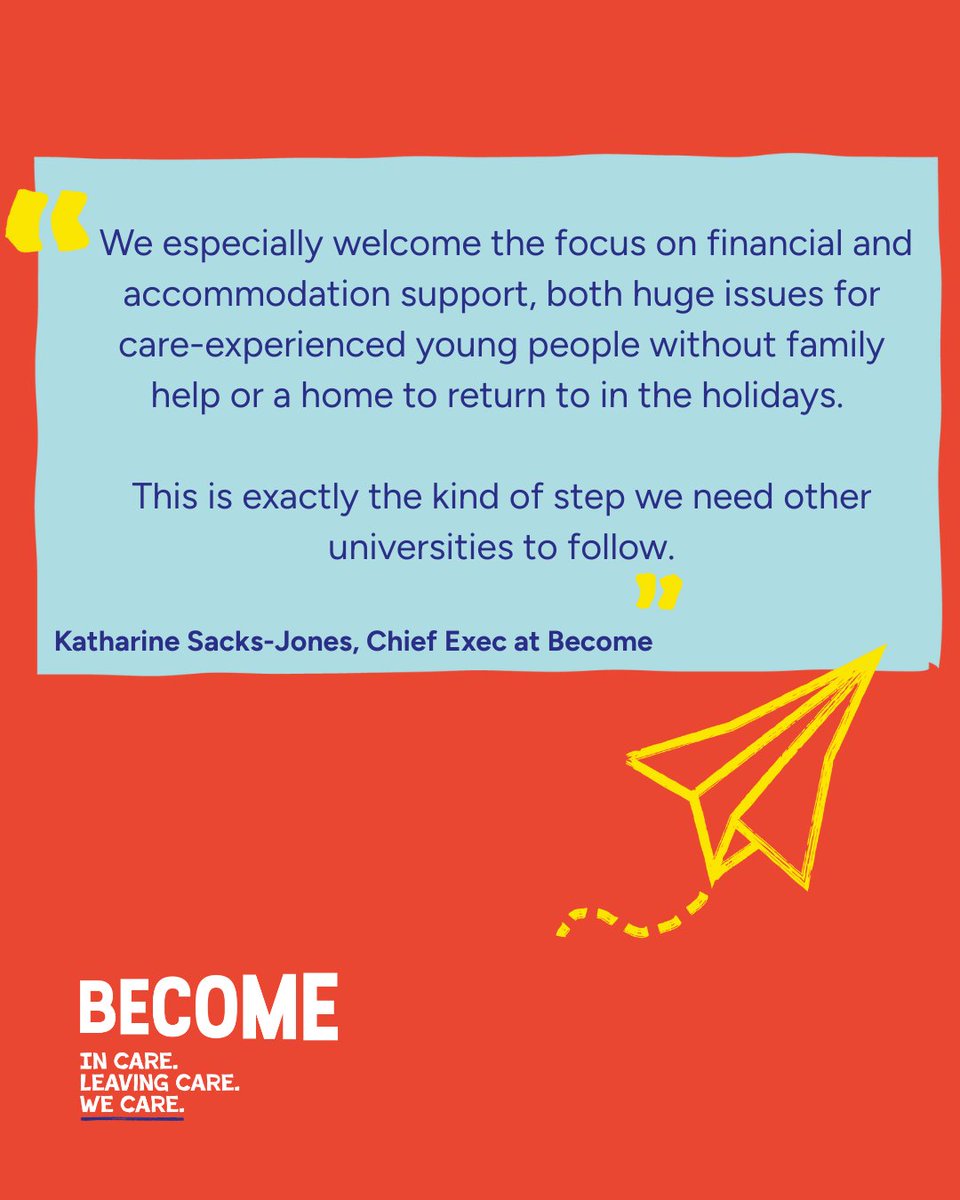 The Russell Group universities' plans of expanded support could be a game-changer for care-experienced young people.

Read the full story: independent.co.uk/news/uk/home-n…