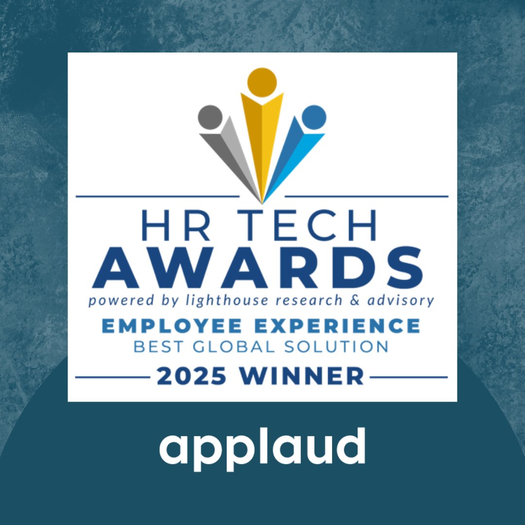 Yes, we’re sharing this again 😄
Still proud. Still buzzing.

Another award for employee-first HR tech 🏆
#ApplaudHR #HRTech #AI
