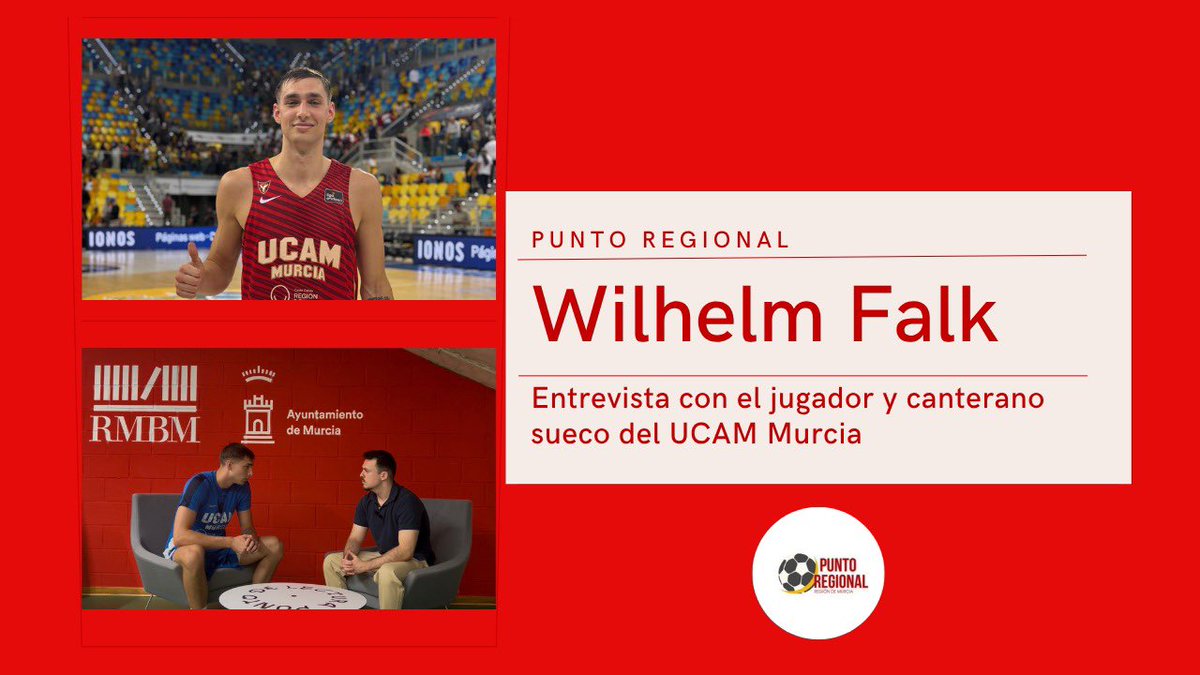 🏀🇸🇪 Entrevista con WILHELM FALK, jugador de <a href="/UCAMMurcia/">UCAM Murcia</a> - Método de trabajo, objetivos, deseos para el próximo año etc.

🗣️”Sería un año perfecto si el equipo va bien y puedo concretar más mi rol en ACB, voy a trabajar mucho este verano”

👀 youtu.be/xSQgilPGpoU?si…

🎙️<a href="/jnadal_14/">Jaime Nadal</a>