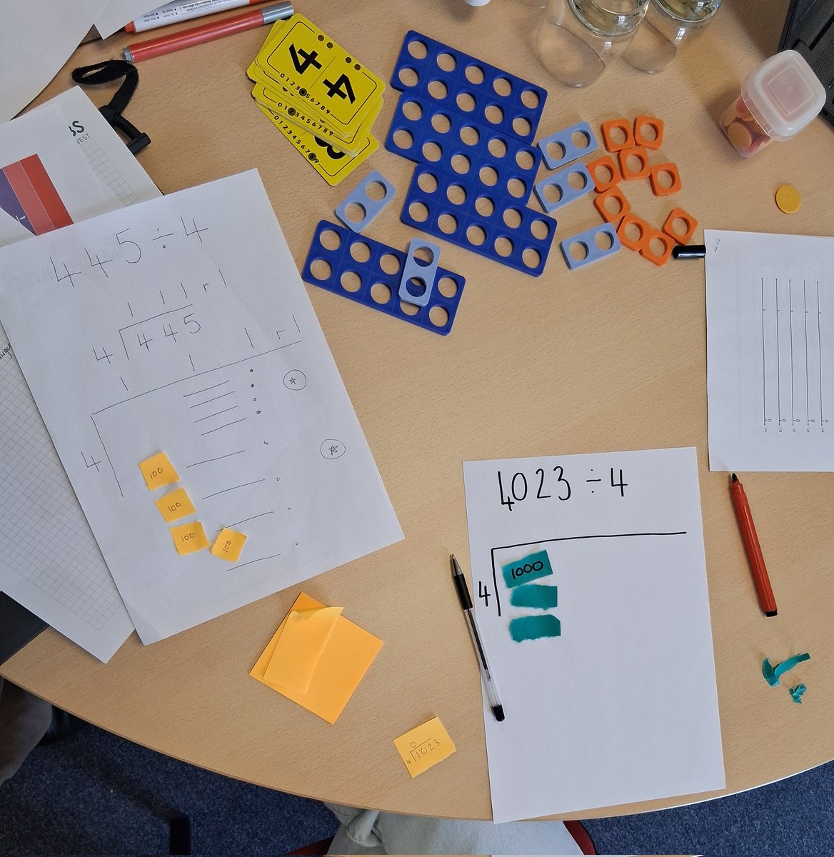 inspiringmaths's tweet image. Great final session with @ncetm #ects for East Midlands West MH on #division and #fractions.