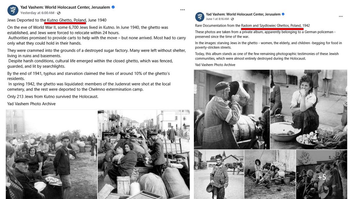 Institute of National Remembrance (@ipngovpl_eng) on Twitter photo Haven’t you forgotten anything, <a href="/yadvashem/">Yad Vashem</a>? Because it looks like you covered the where (and got it wrong), when and whom, but left out the all-important who.
Your yesterday’s Facebook post says the Kutno Jews were "forced," "crammed," "deported" or "shot," but it doesn’t say Haven’t you forgotten anything, <a href="/yadvashem/">Yad Vashem</a>? Because it looks like you covered the where (and got it wrong), when and whom, but left out the all-important who.
Your yesterday’s Facebook post says the Kutno Jews were "forced," "crammed," "deported" or "shot," but it doesn’t say