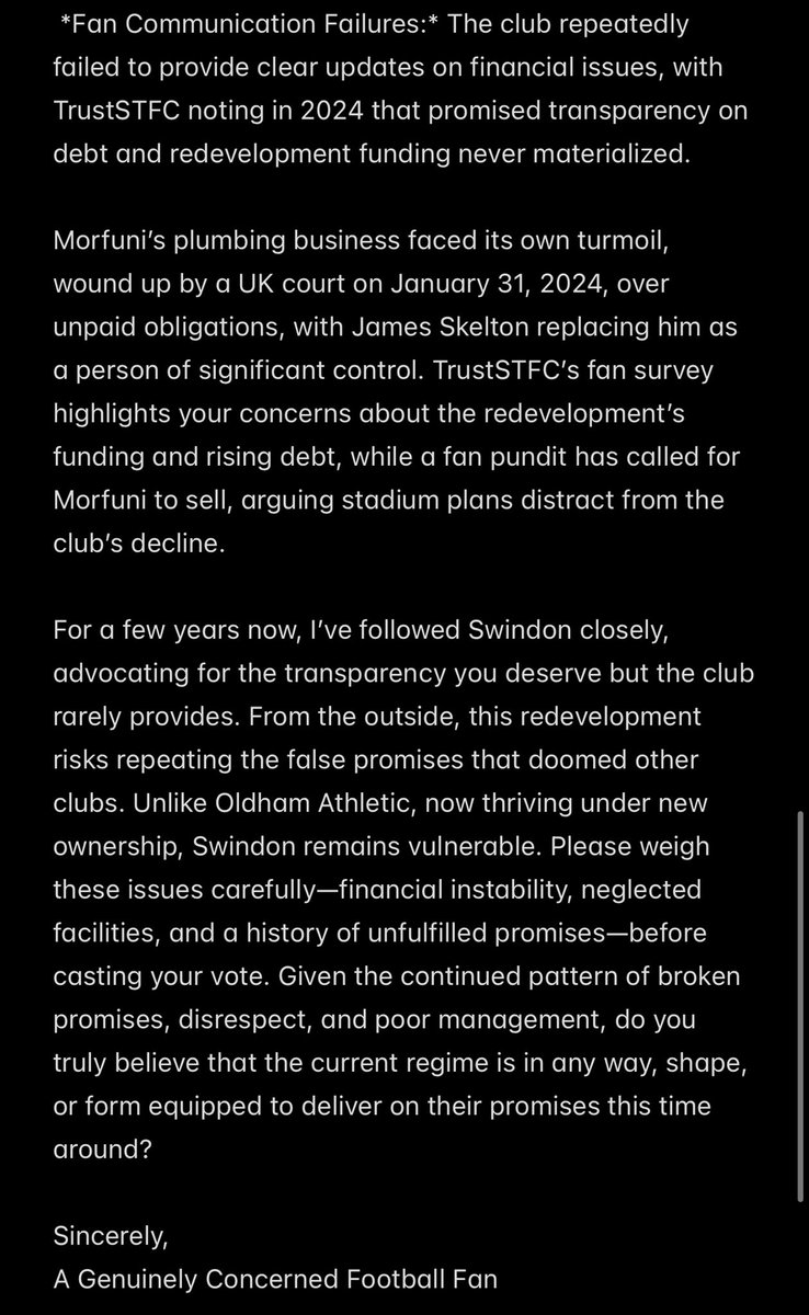 Hi #stfc fans.

Here’s an outsiders perspective.