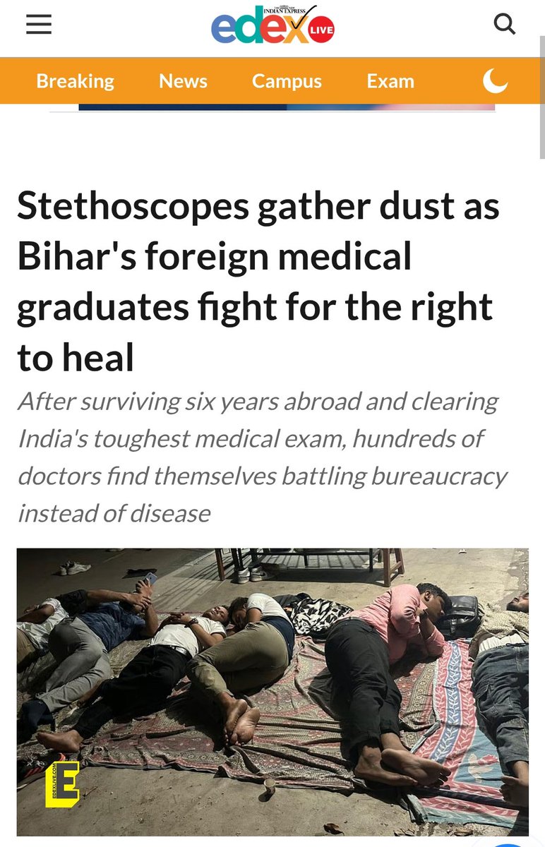 medicopenia_155's tweet photo. #SaveBiharFmgs
#SaveBiharFMGs
#ReleaseMeritList @mangalpandeybjp @BiharHealthDept

https://t.co/vT031gEoFS https://t.co/unCTz9Vc6E
