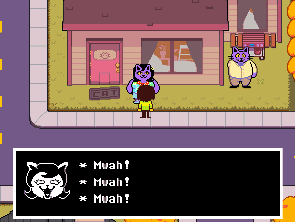 Caught up on both demo chapters just in time for Deltarune 3-4 coming out today, still not sure how I managed to avoid spoilers. Naturally I made sure to record the most important part of the plot.