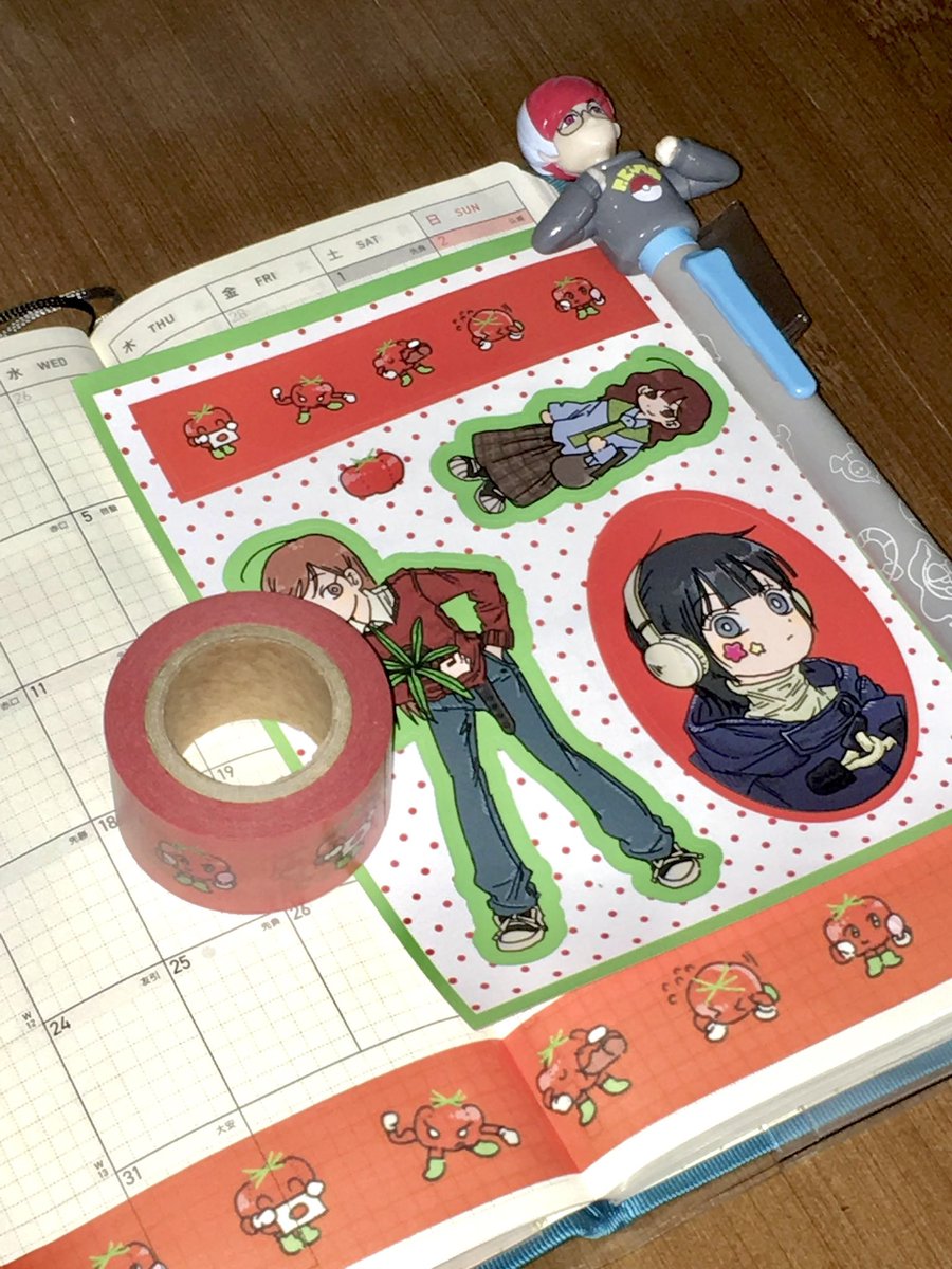 #RT 추첨 두분께 이모티콘 + 제가 제작한 토마토 마스킹테이프와 스티커를 드릴게요 !🍅

안녕하세요 저의 첫 블로그 이모티콘이 나왔답니다 . . 🍅 일상을 담는 블로그인만큼 실용성도 열심히 담아보았습니다 많은 관심 부탁드려요 (⸝⸝⸝⁼̴́◡⁼̴̀⸝⸝⸝) 

구매처
🔗api.market.ogq.me/da/iv/63281d94…