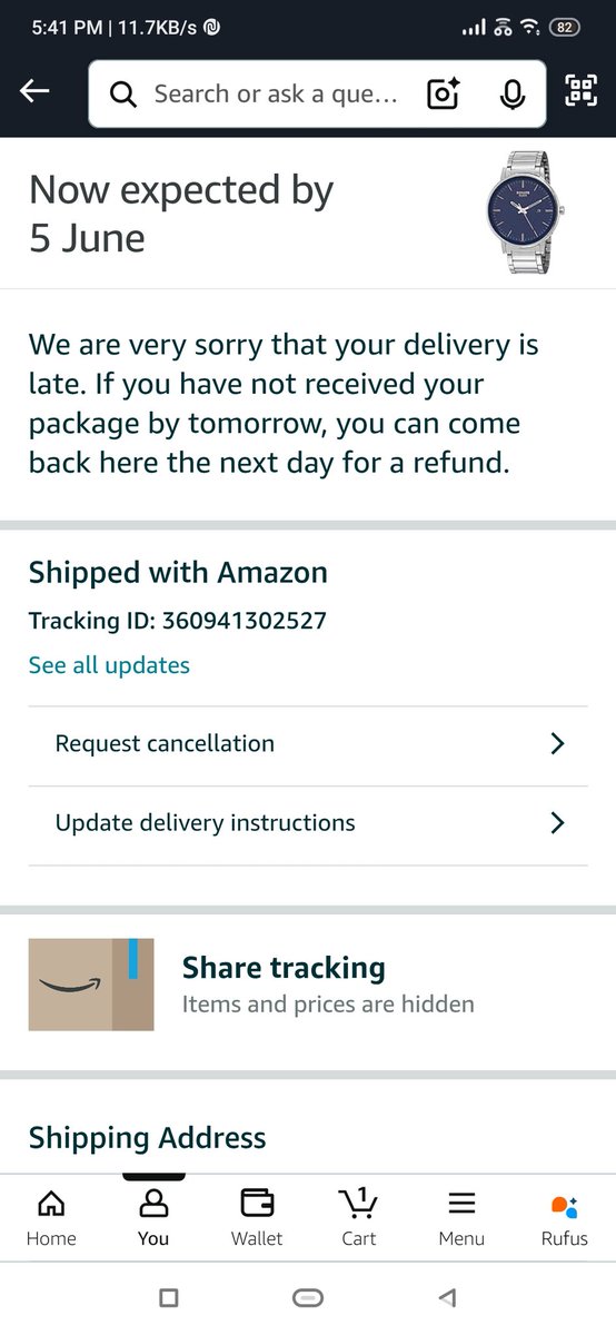 YogeshC63075498's tweet image. You have to deliver that product by 03/06/2025 till that you didn't deliver it .Today is 05/06/2025 Now you are telling me if not deliver then go for refund.No value for customer time?@AmazonHelp @amazonIN Cheap service
#bycottamazonindia