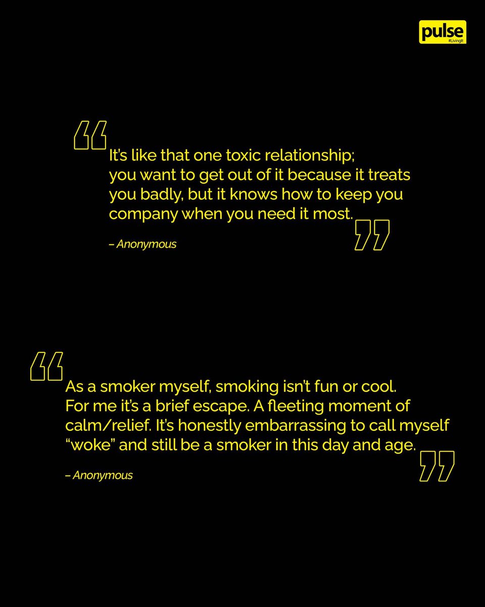 DeranaMacro's tweet photo. We asked and our audience didn’t hold back. From brutally honest confessions to funny takes and deeply personal stories, the responses we received about smoking were as complex as the habit itself. https://t.co/JeKqDuEHOV