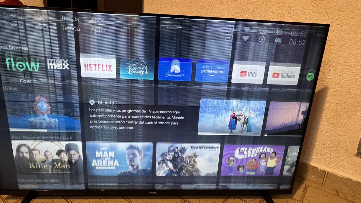 Tengo una tele Philips 4k con poco mas de 1 año de uso, de golpe se puso así…
Según el técnico “serio” del pueblo no tiene arreglo y la debería vender como repuesto.
Es la primera vez que me pasa esto con una tele.
¿Alguna vez les pasó o vieron algo similar?
<a href="/Philips_Ar/">Philips Argentina</a>