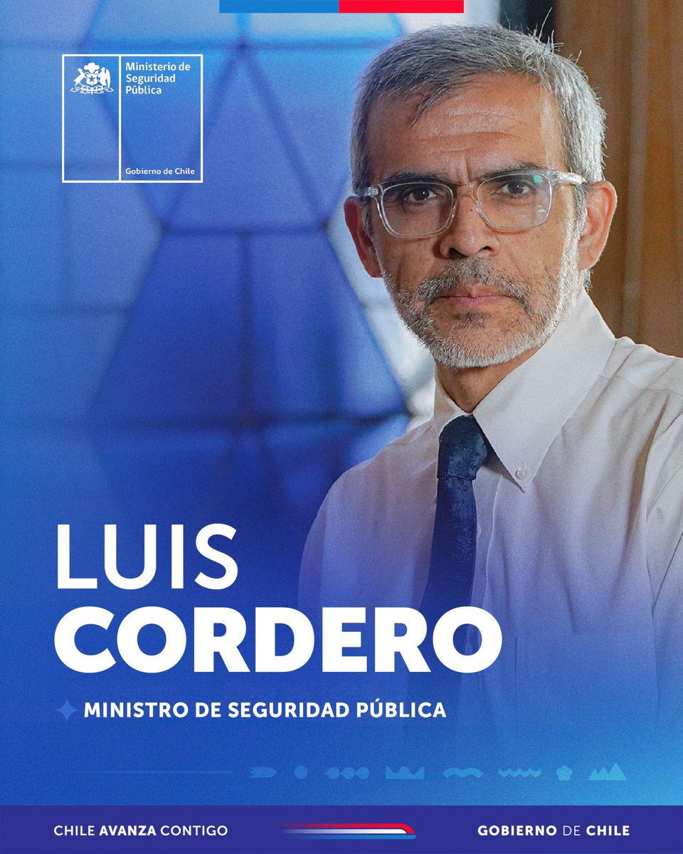 <a href="/T13/">T13</a> ⚠️ Luis Cordero debe renunciar. 
El ministro de Inseguridad no sirve para nada. 
Basta ya de verle la cara a los chilenos. 
<a href="/LuisCorderoVega/">Luis Cordero Vega</a> #ContigoCHV #despiertaconchv Merluzo