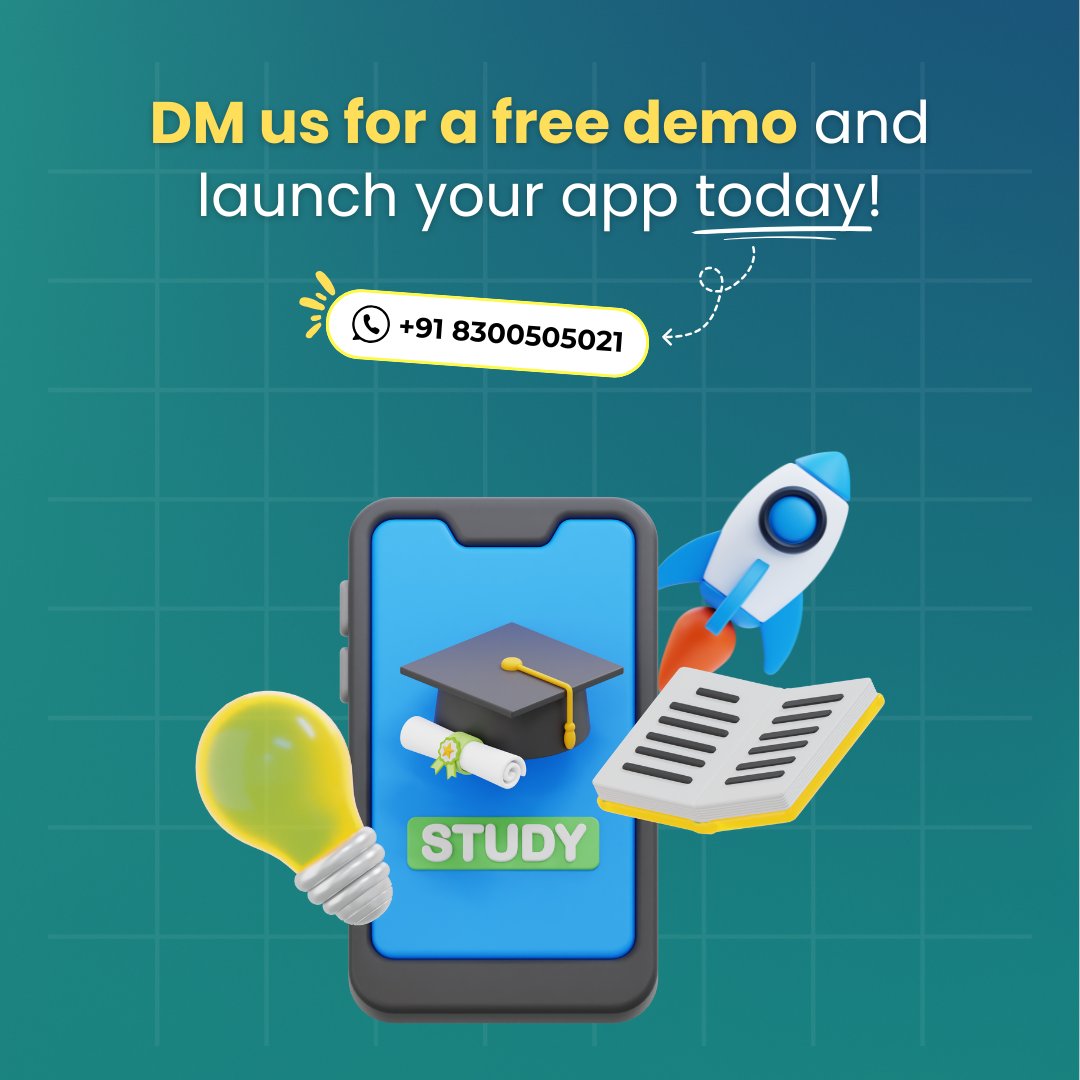SangVishTech's tweet image. Ready to build the next big e-learning platform?
Our Unacademy Clone has everything you need to go live fast and teach smarter!
Visit: sangvish.com/unacademy-clon…
#unacademyclone #elearningscript #sangvish #entrepreneurs #business