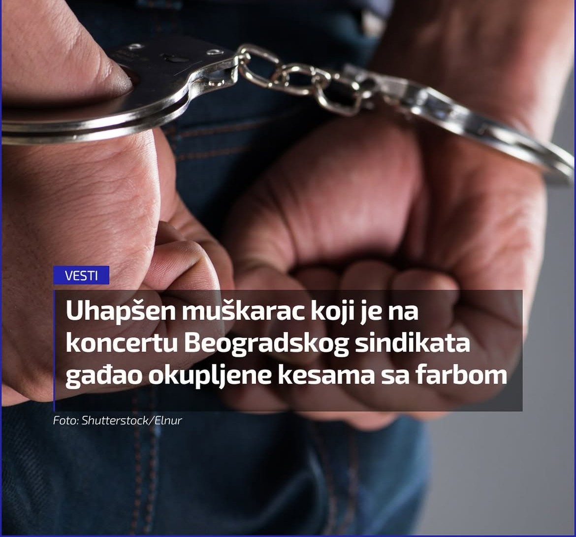 Da li će uhapšeni Nemanja Andrić dobiti kaznu kao Jovan Ikić?
Čisto sumnjam.