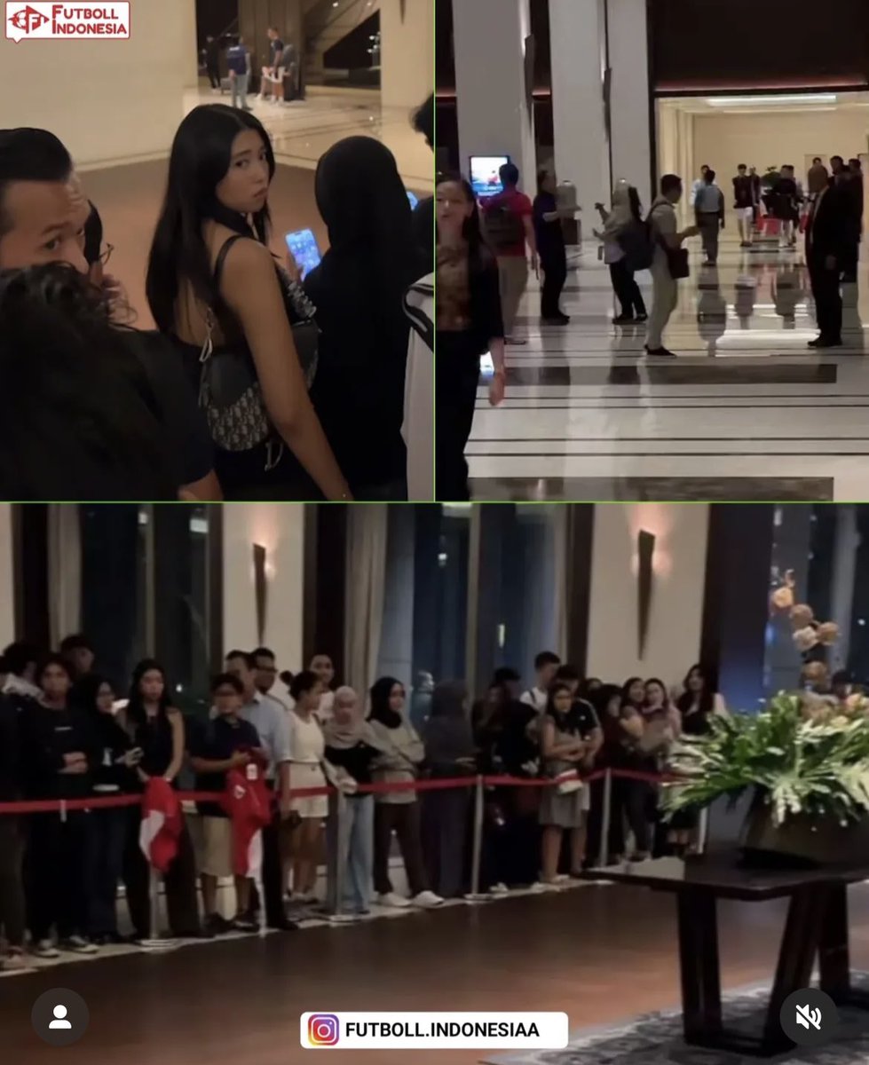 🚨BREAKING : Situasi sekarang di hotel penginapan skuad Timnas Indonesia. 😑

Ngeyel bet ngeyellll astagaa🙂

(futboll.indonesia)