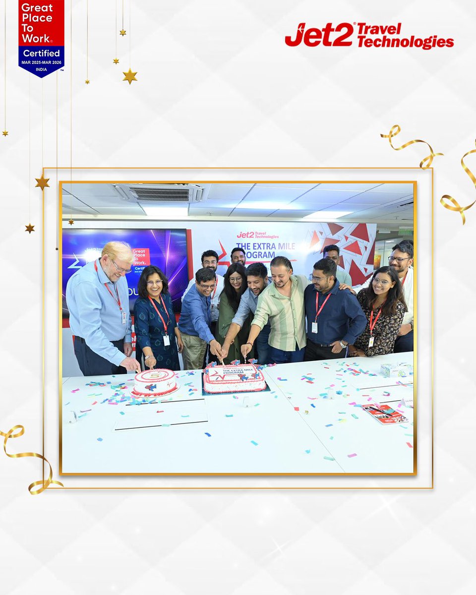 Jet2Travel_Tech's tweet photo. Our 6th Annual Extra Miles Awards were nothing short of epic!
From well-deserved wins to full-on fun, we celebrated the people who go above and beyond and turned every moment into a celebration to remember! 🏆✨

Swipe through the best moments.

#ExtraMilesAwards #Jet2TT https://t.co/pwVOpaWCvx